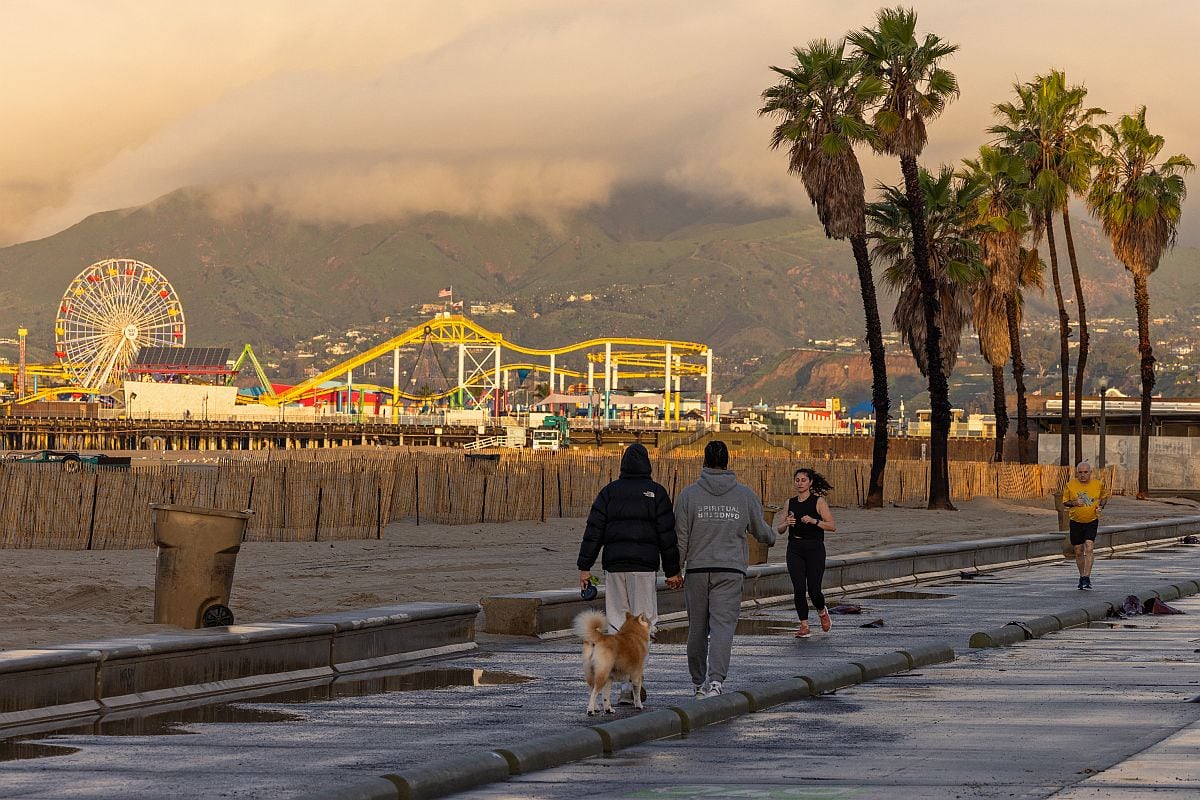 Una ráfaga de aire ártico traerá temperaturas gélidas hasta el sur de Tampa, Florida y también a California. (Foto: AFP)