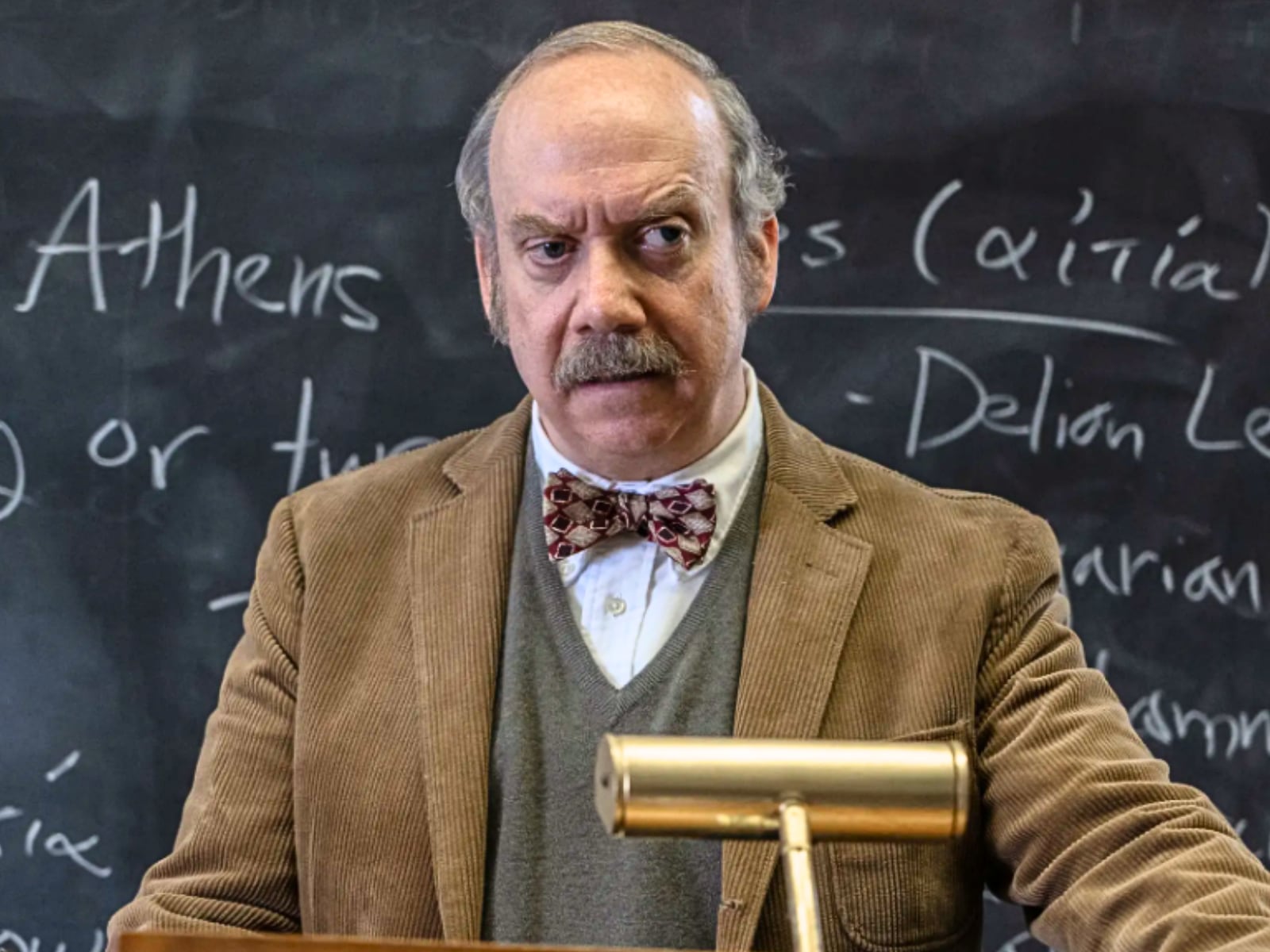 En “The Holdovers”, Paul Giamatti interpreta a Paul Hunham, papel por el cual se ha llevado premio a mejor actor en los “Globos de Oro” y los “Critics Choice Awards” (Foto: Focus Features)