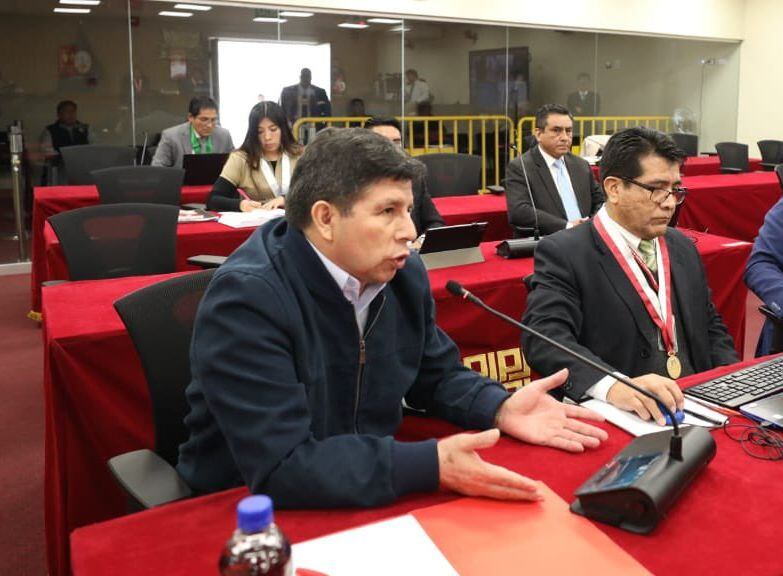 Pedro Castillo sigue atacando a los jueces en medio del proceso por el golpe de Estado. (Foto: Poder Judicial)