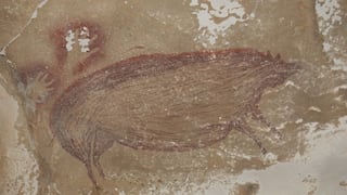 ¿Dónde se encuentra la obra rupestre más antigua del mundo?