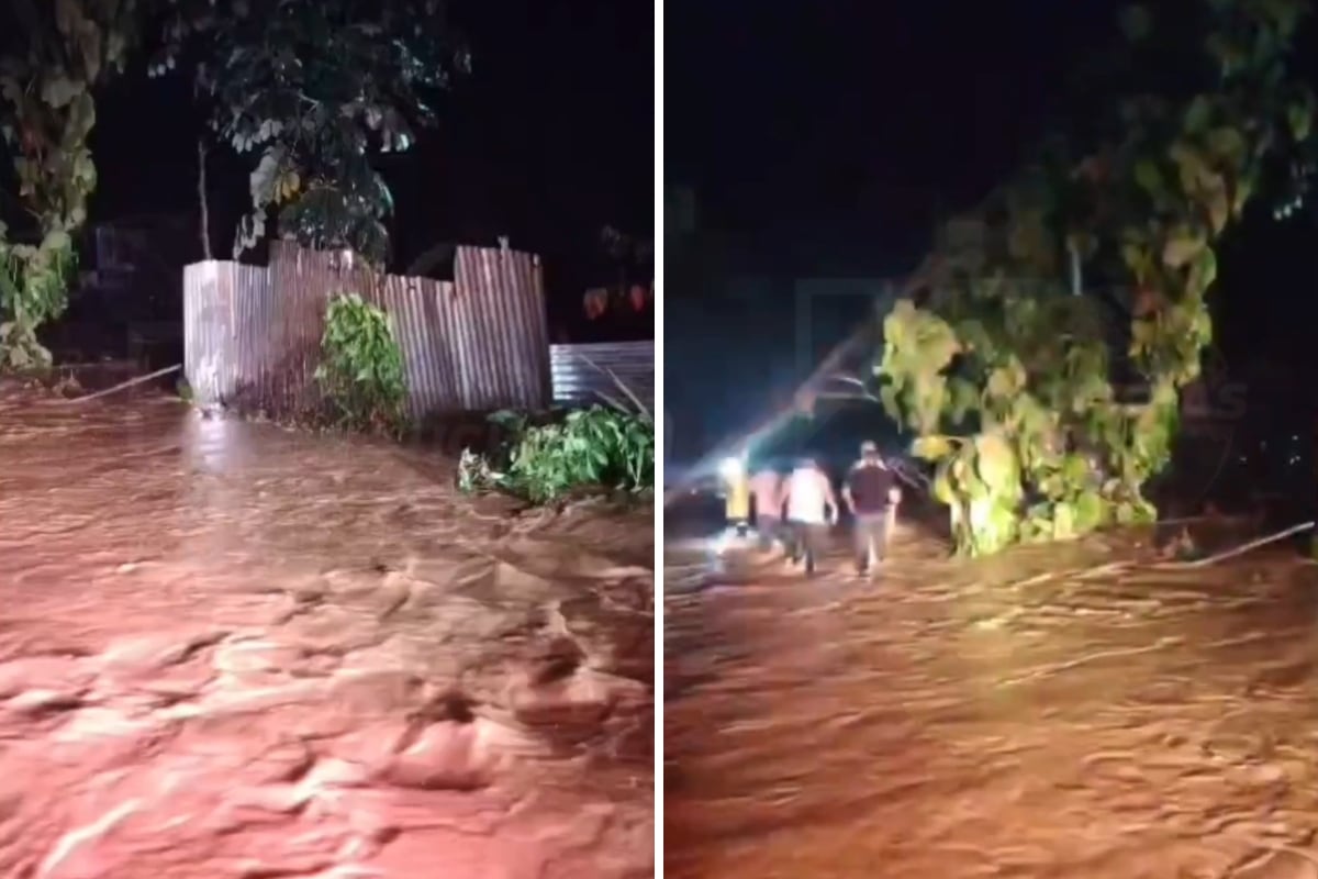 Las fuertes lluvias dejan cinco ríos y un estero desbordados en tres provincias de Ecuador
