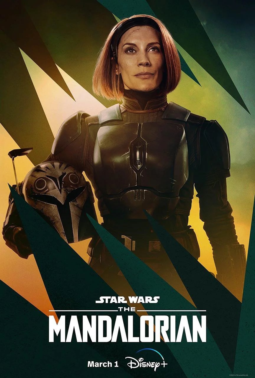 Katee Sackhoff como Bo-Katan Kryze en “The Mandalorian” (Foto: Lucasfilm)