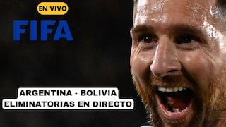 SEGUIR FIFA+ EN VIVO, Argentina vs. Bolivia por Eliminatorias Sudamericanas 2026
