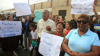 'Maranguita': San Miguel protesta por demora en traslado