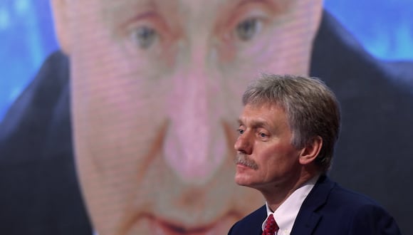 Dmitri Peskov, portavoz del Kremlin. Foto: archivo AFP/ NATALIA KOLESNIKOVA