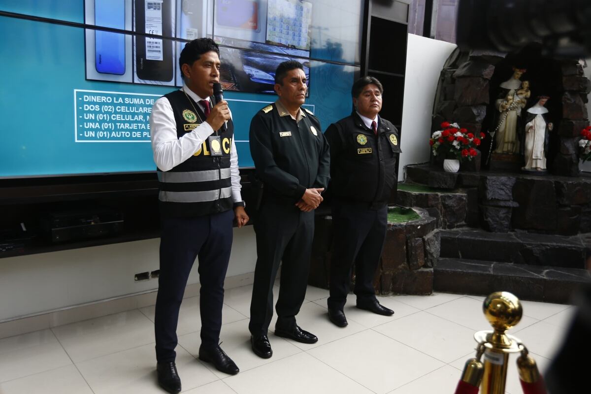 Policía Nacional captura a delincuentes que secuestraron por cuatro días a empresario en El Agustino. (Foto: Jesús Saucedo)