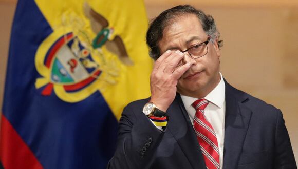El presidente de Colombia, Gustavo Petro. (Foto de Juan Pablo Pino / AFP)