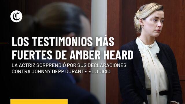 Amber Heard: los tres testimonios más impactantes contra Johnny Depp que la actriz dio en el juicio
