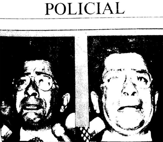 Lima, 11 de febrero de 1986. El rostro angustiado de Mario Poggi cuando se dio cuenta de lo que había hecho. (Foto: GEC Archivo Histórico)