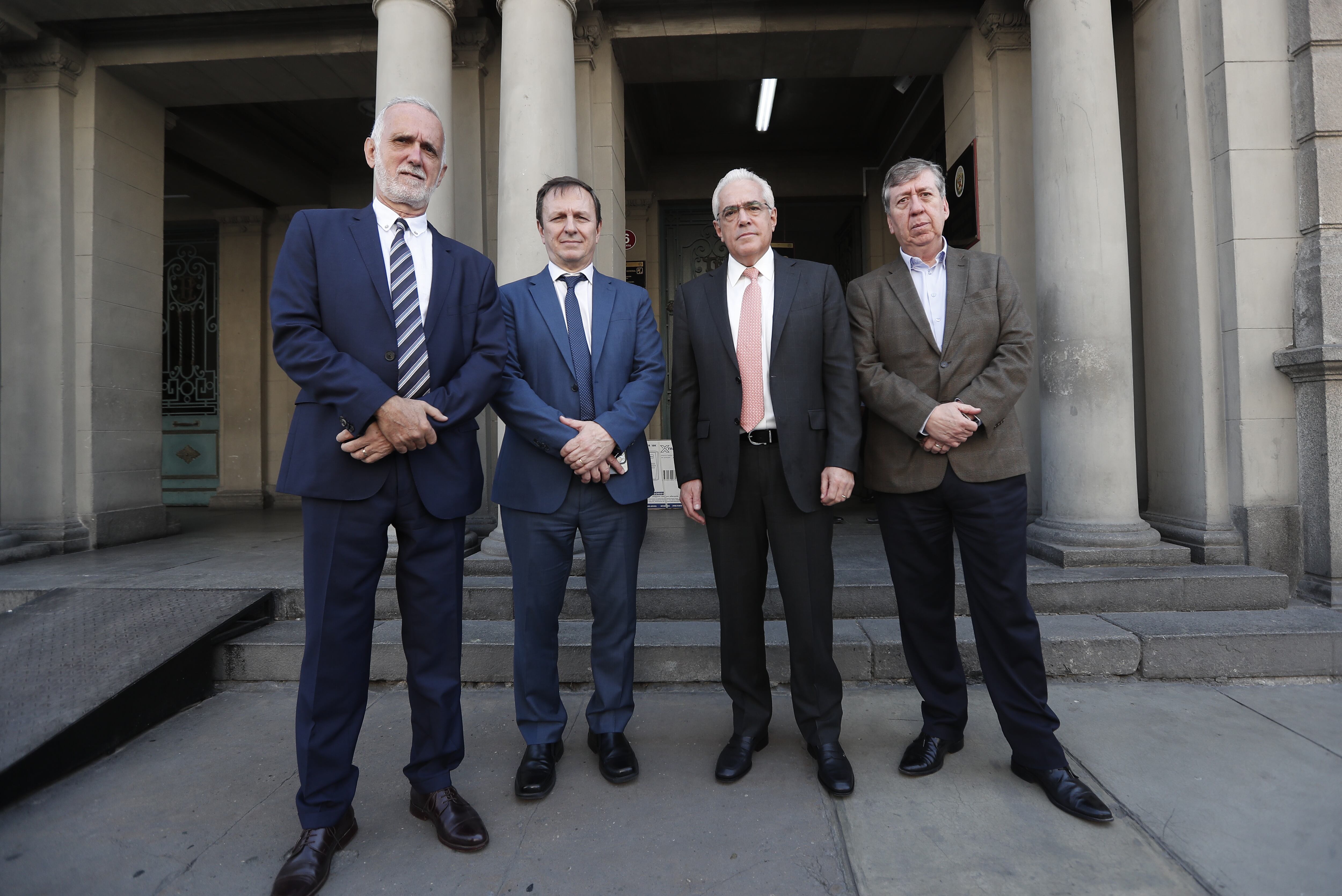 Delegación de la Sociedad Interamericana de Prensa (SIP) que llegó al Perú para verificar la situación de la prensa, se reunió con la presidenta del Poder Judicial, Janet Tello. (Foto: Jesús Saucedo / @photo.gec)