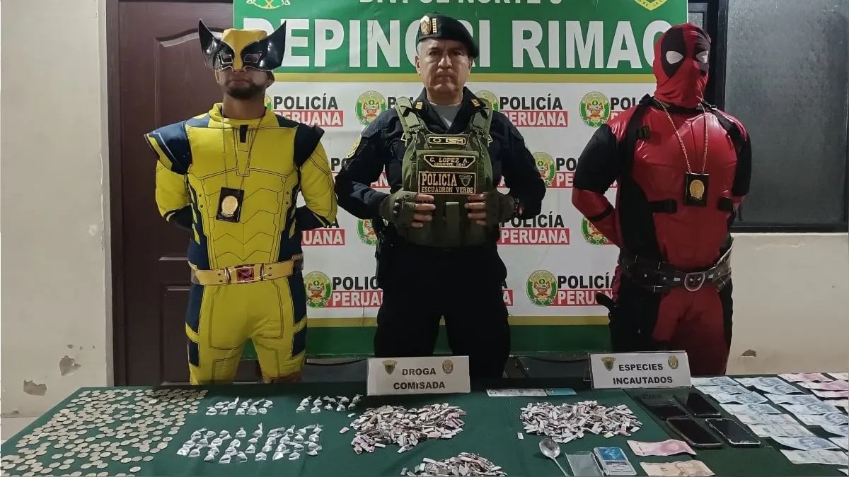 Operativo se llevó a cabo durante las celebraciones de Halloween en el Rímac. Allí se detuvo a la banda criminal “Las Brujas de la Alameda”. (Foto: PNP)