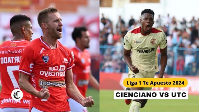 Cienciano y UTC empatan (1-1) en partido por la Liga 1 Te Apuesto 2024: Resumén y goles