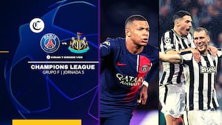 PSG vs. Newcastle United previa: cuotas, horarios y canales TV para ver la Champions League