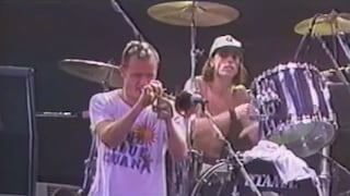 El día que Flea acompañó a Nirvana con su trompeta [VIDEO]
