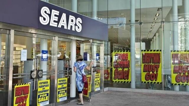 Sears: Gigante de retail estadounidensese declara en quiebra