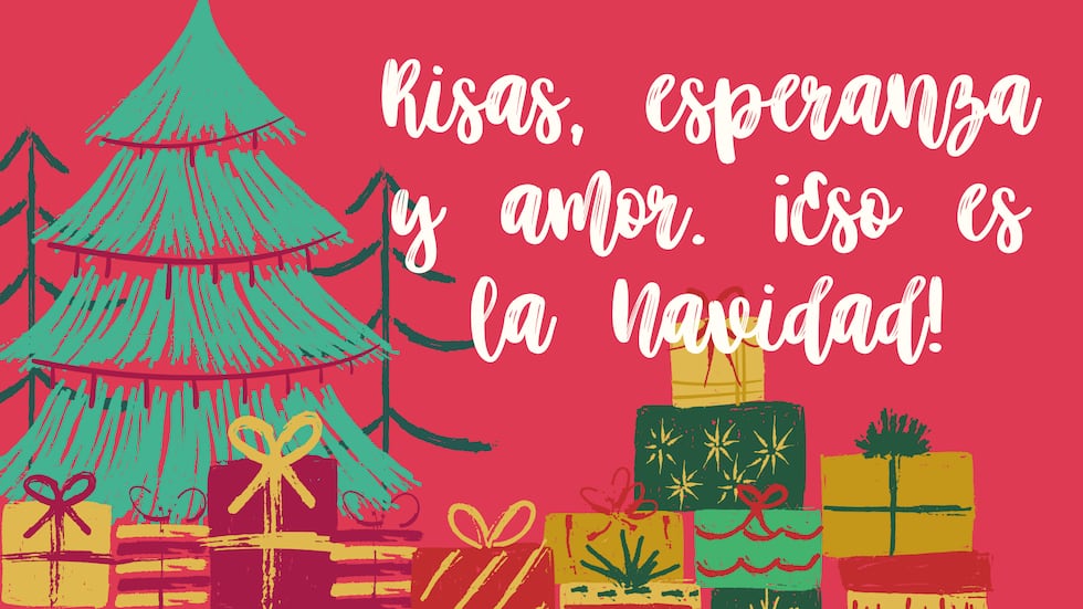 Risas, esperanza y amor. ¡Eso es la Navidad! | Crédito: Canva / Composición Mag