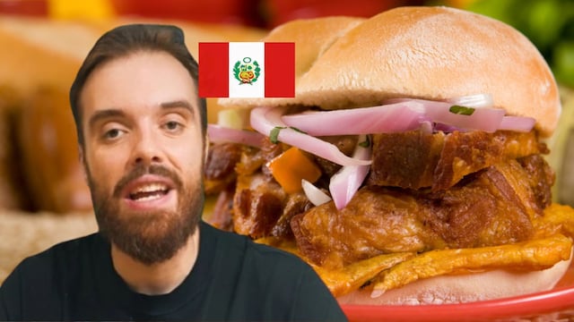 Cómo VOTAR por el por el pan con chicharrón peruano en el Mundial de Desayunos de Ibai Llanos