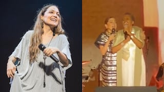Natalia Lafourcade cantó junto a Eva Ayllón y Susana Baca en su concierto en Lima