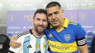 Así fue el Partido despedida de Riquelme con Messi: ver lo mejor del evento | VIDEO
