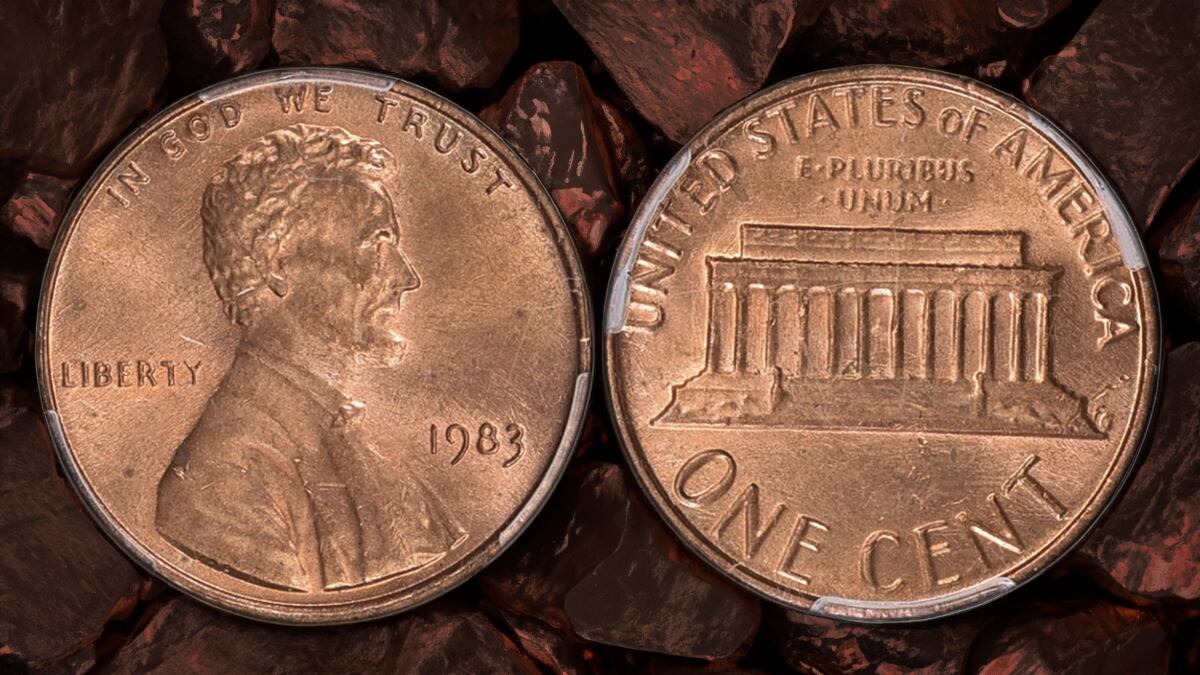 Así se ve el centavo de 1983 que vale miles de dólares (Foto: Coin Week)