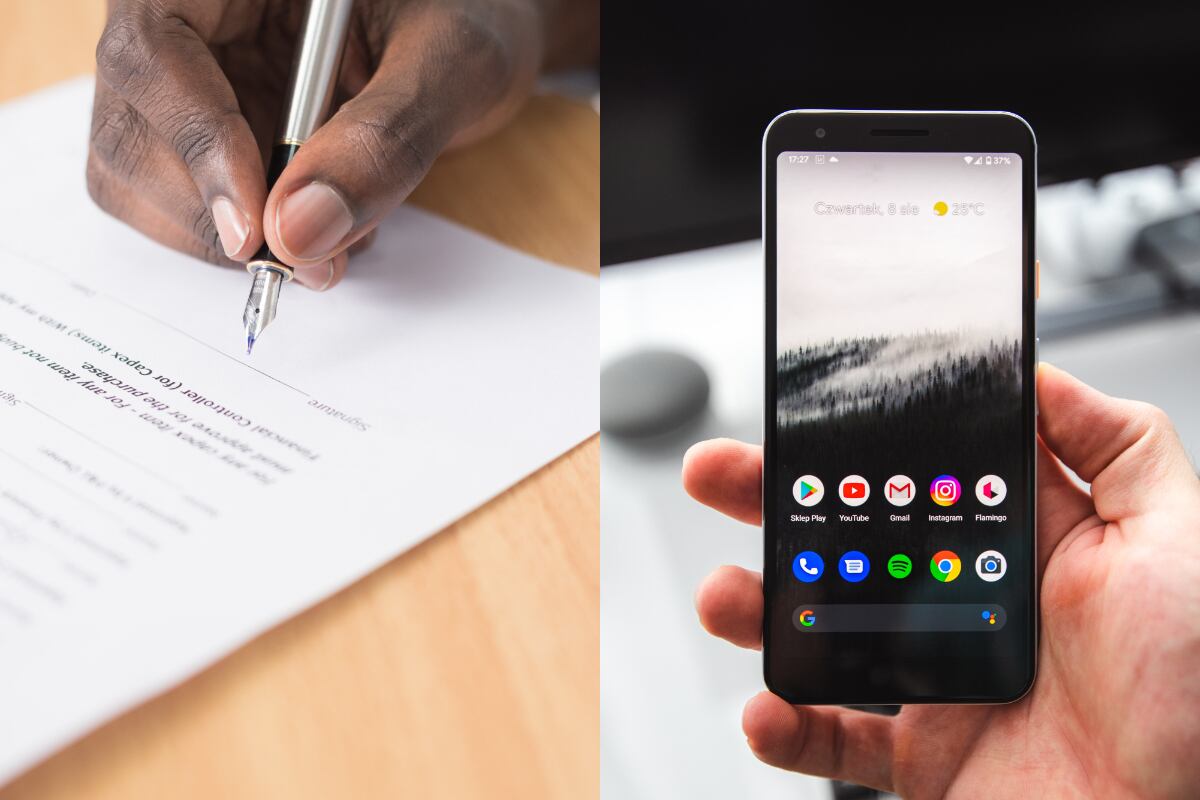 Escanea documentos con la ayuda de tu dispositivo Android. Foto: Unsplash / Composición Mag El Comercio