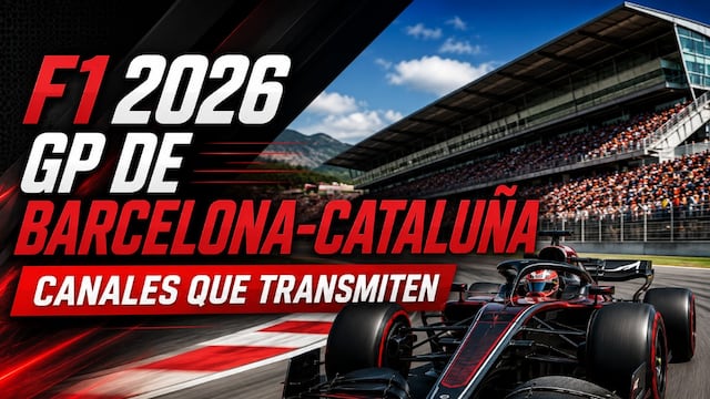 ¿Qué canal transmite carrera del GP de Barcelona-Cataluña 2026 EN VIVO por Campeonato Mundial de F1 en USA, México y España?
