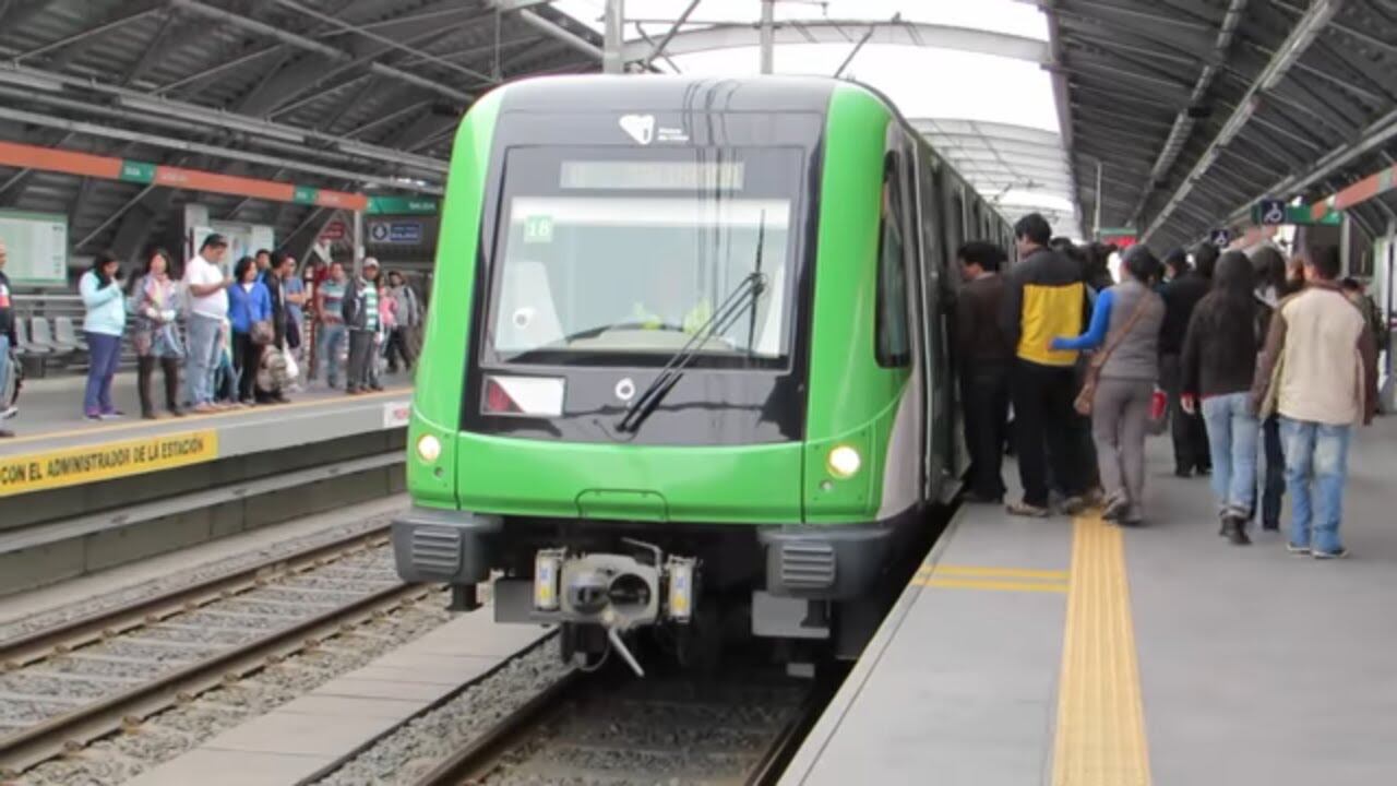 Metro de Lima anunció la suspensión del servicio en algunas estaciones. (Foto: Agencias)