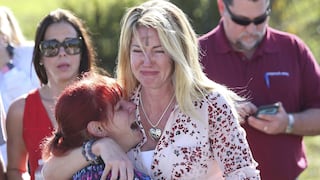 Las dolorosas fotos del tiroteo en escuela de Florida