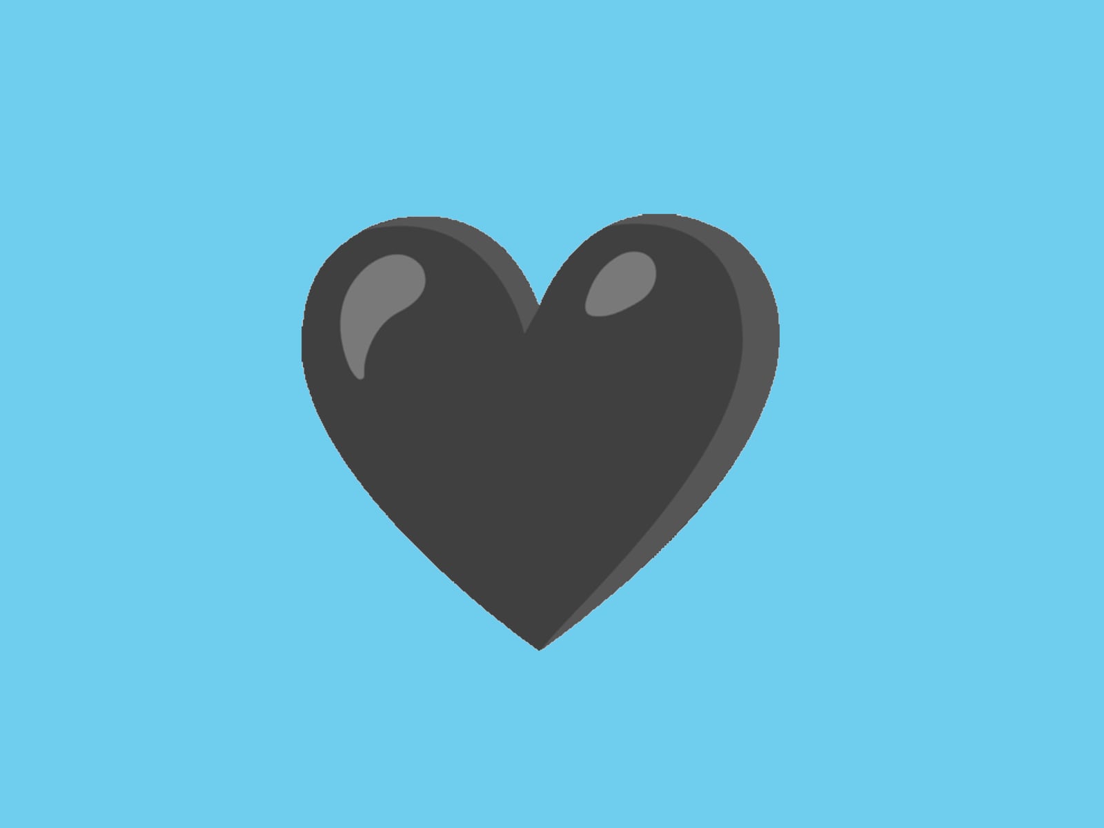 WHATSAPP | Es tiempo de que sepas por qué este corazón negro no está asociado a los "emos". (Foto: Emojipedia)