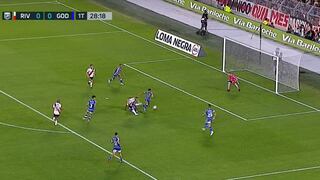Golazo de Beltrán: River Plate 1-0 Godoy Cruz por la Liga Argentina | VIDEO