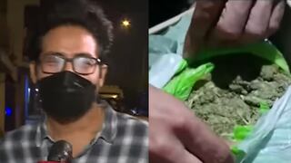 La Victoria: universitario cae con un kilo de marihuana y le manda saludos a su profesor | VIDEO