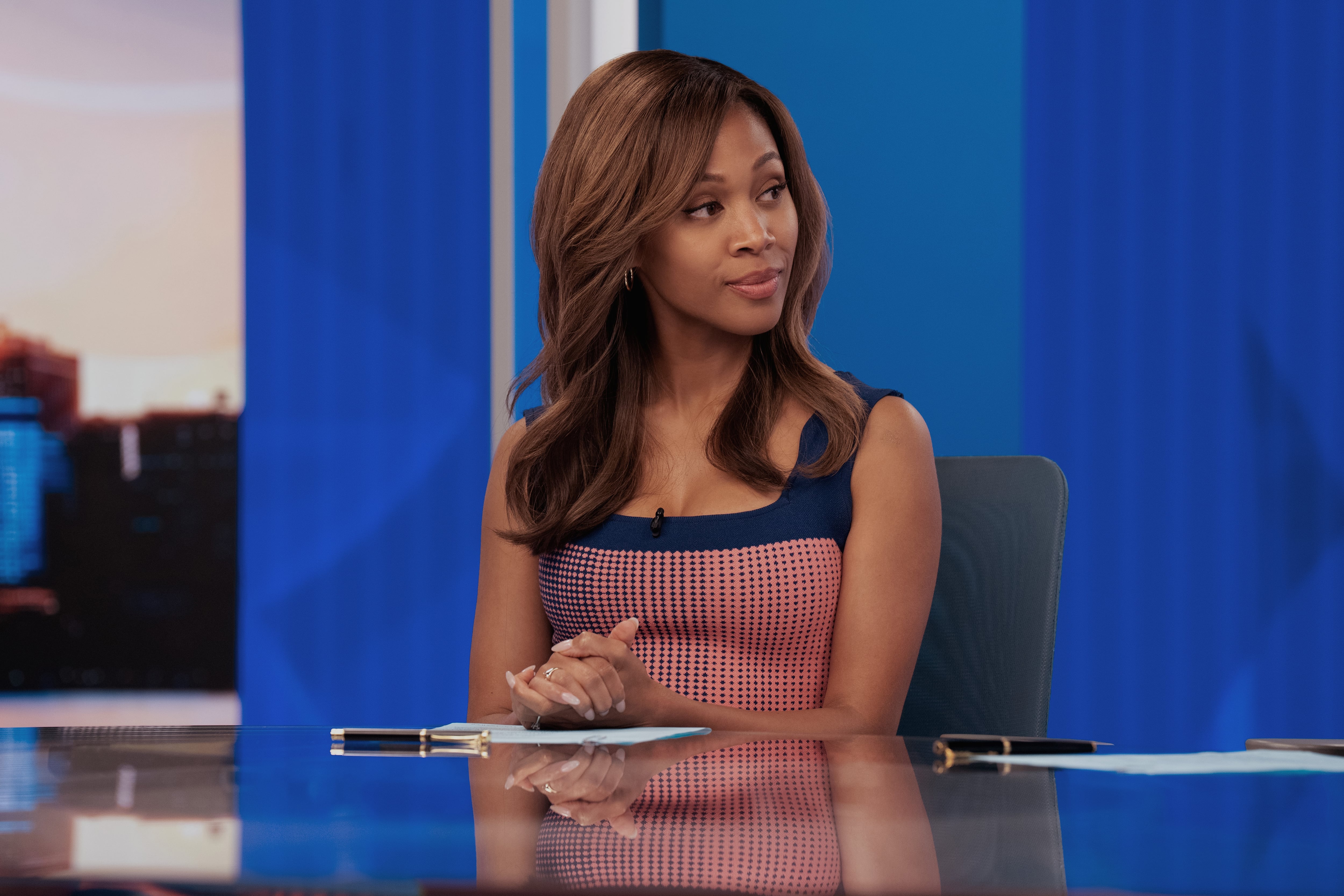 Nicole Beharie como Christine Hunter en la serie "The Morning Show" (Foto: Apple TV+)
