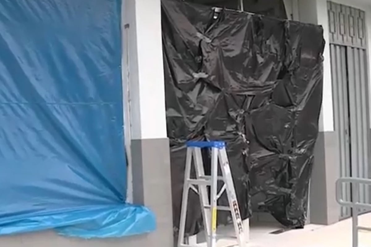 La Policía investiga si se trata de la misma banda que atacó otra agencia del banco en Ate. (Foto: Captura/América Noticias)