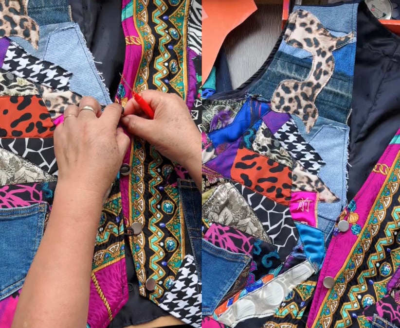 "Redescubrir la magia de las prendas vintage, crear piezas auténticas a partir de merma textil es utilizar el residuo como principal recurso. El upcycling es un acto revolucionario, mágico y necesario para esta era", afirma la empresaria.(Foto: Difusión).