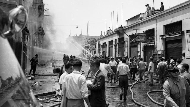 El devastador incendio de 1964: El día que el Mercado Central de Lima desapareció en el fuego | Imágenes inéditas