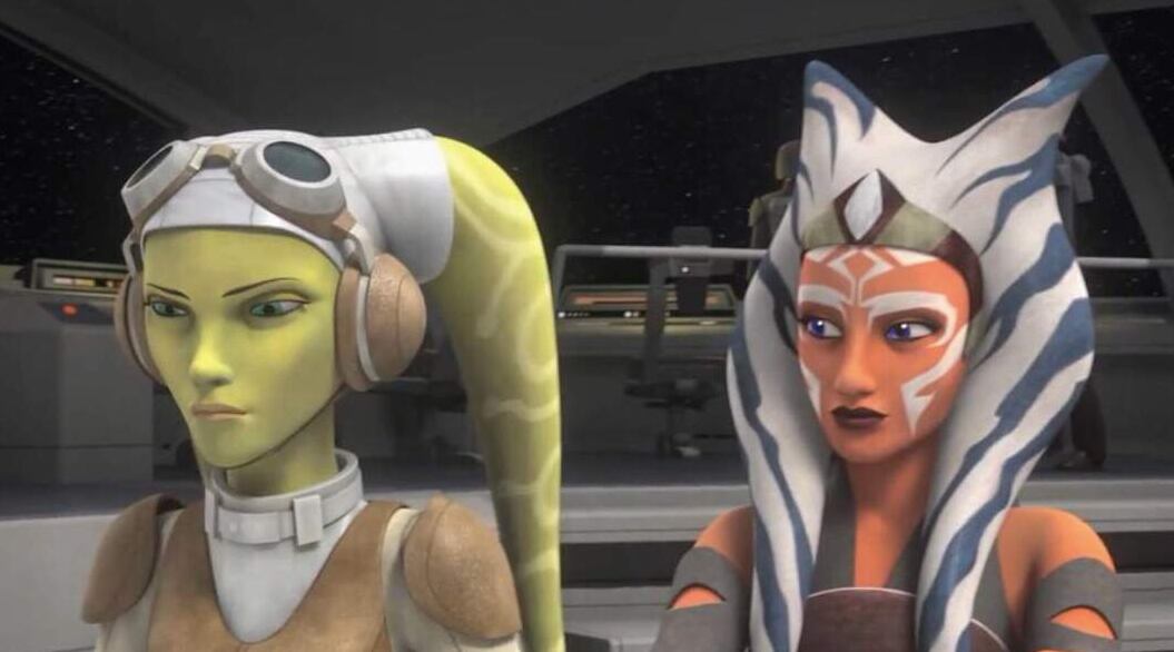 Hera Syndulla junto a Ahsoka Tano en "Rebels" (Foto: Lucasfilms)