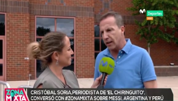 Este es el sorprendente pronóstico de Cristóbal Soria, panelista de El Chiringuito, para el Perú vs. Canadá por Copa América. (Foto: Captura Movistar)