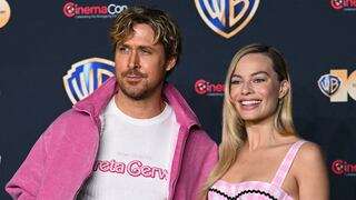 Margot Robbie y Ryan Gosling se visten de ‘Barbie’ en la CinemaCon