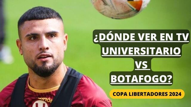 Transmisión de la Copa Libertadores: Universitario cayó 1-0 ante Botafogo en el Monumental