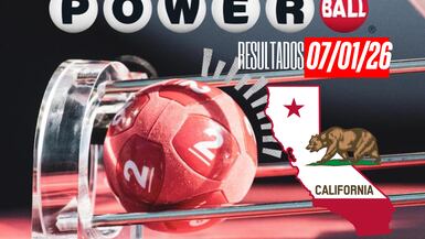 Resultados del Powerball en California hoy: números ganadores del 07 de enero 2026