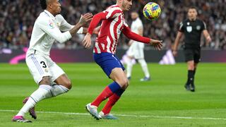 Se aleja del Barcelona: Real Madrid empató con Atlético en el derbi madrileño