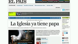 FOTOS: la elección del nuevo Papa acapara la atención de la prensa en el mundo 