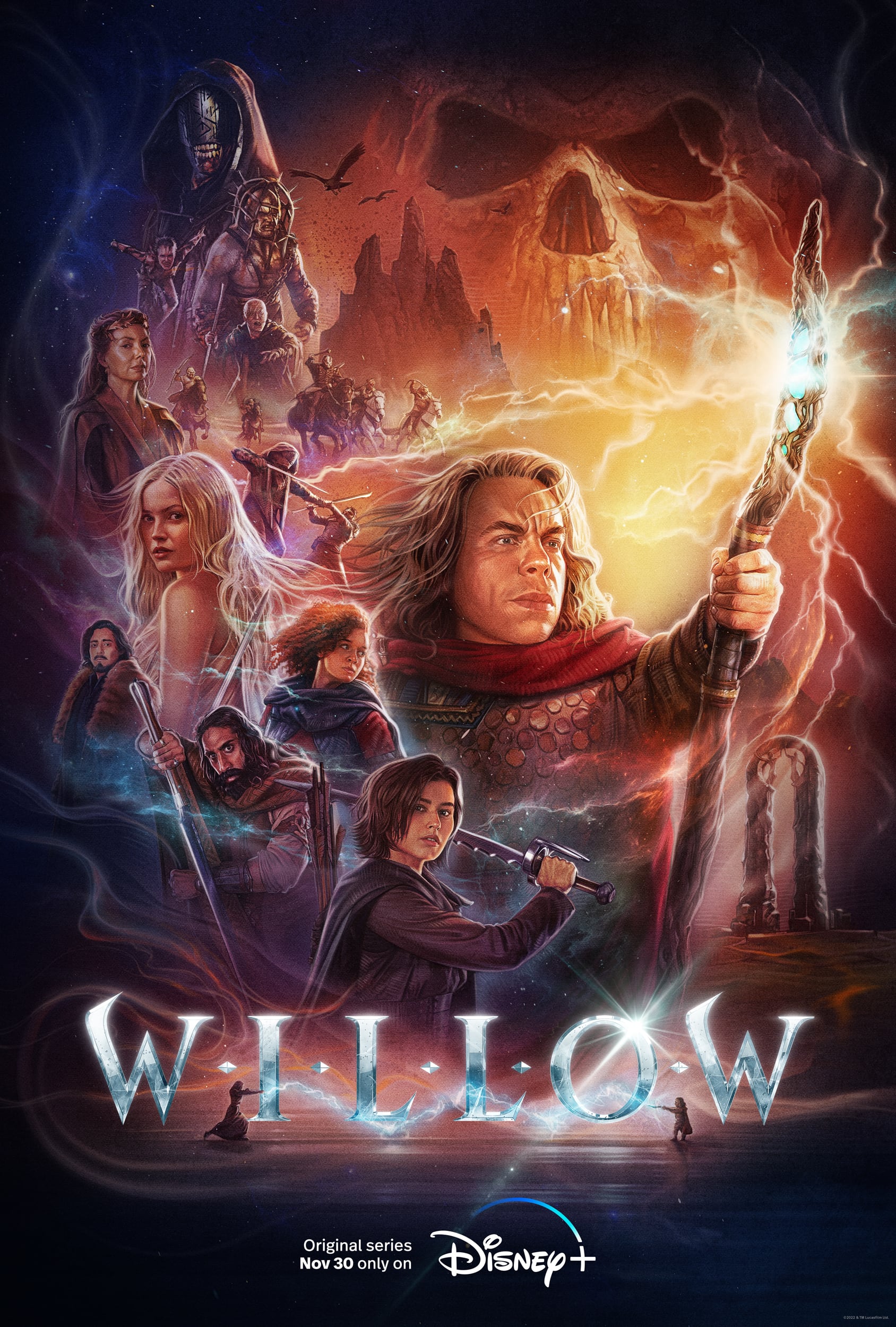El póster de la serie "Willow" (Foto: Lucasfilm)