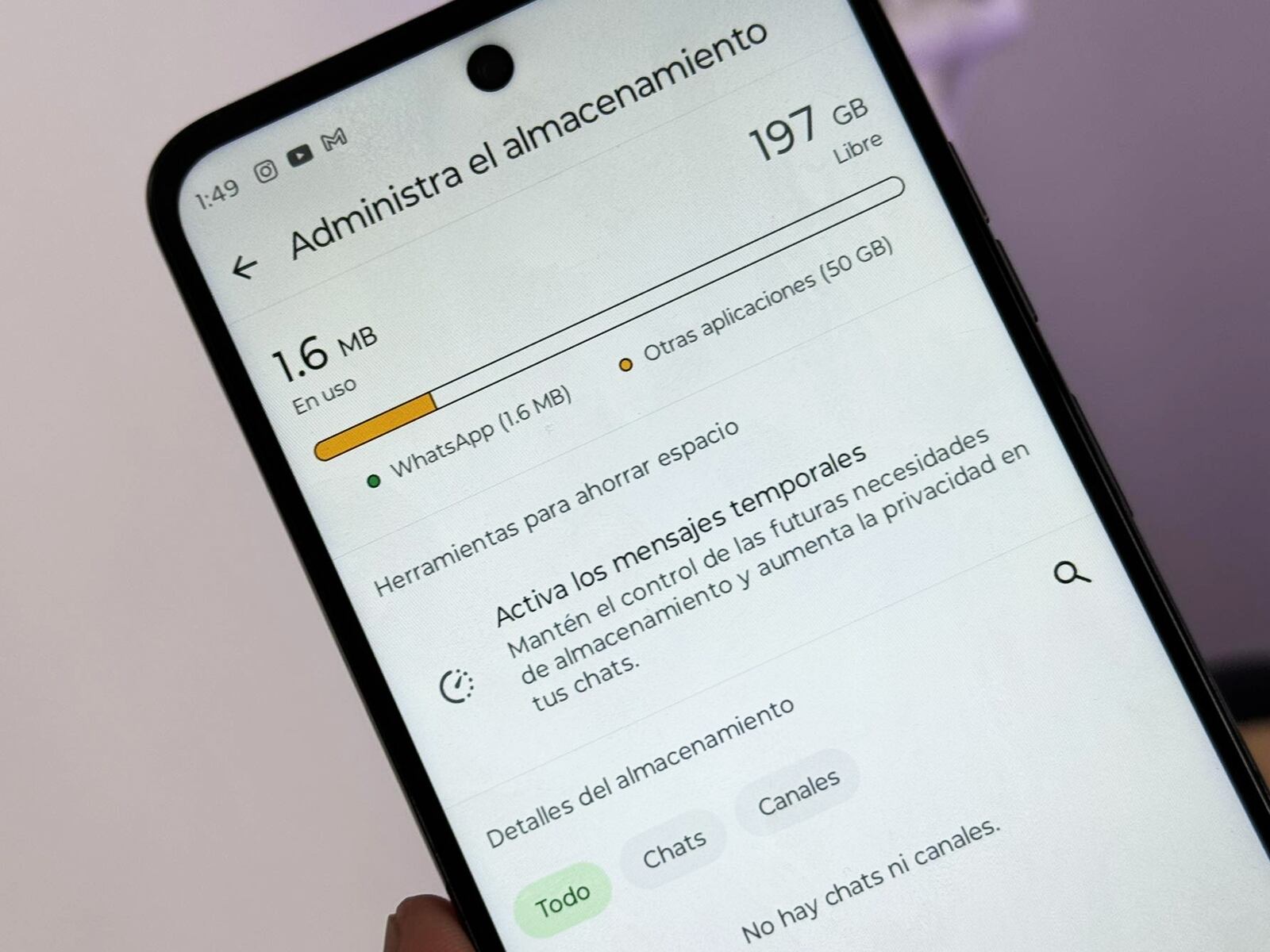WHATSAPP | Chequea si hay documentos en tu copia. (Foto: MAG - Rommel Yupanqui)