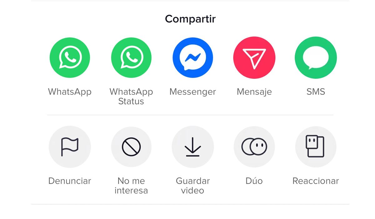De esta forma podrás elegir la opción Dúo para así realizar tu video junto a otro. (Foto: TikTok)