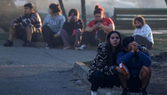 Miles de personas perdieron sus hogares y pertenencias en los incendios en Chile. (Getty Images).