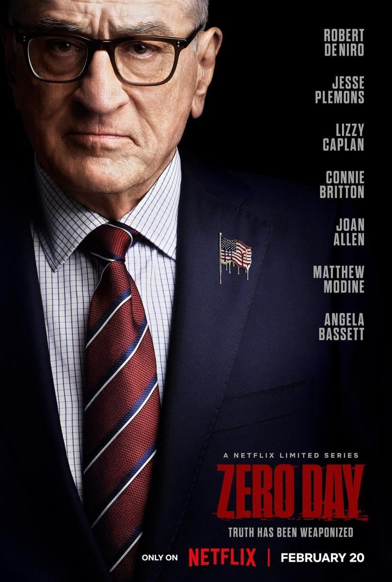 El póster de "Zero Day", serie que explora géneros como el suspenso y el drama a lo largo de su trama (Foto: Netflix)