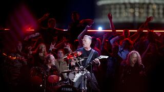 Metallica, Rihanna y más estrellas dieron show gratis en EE.UU.