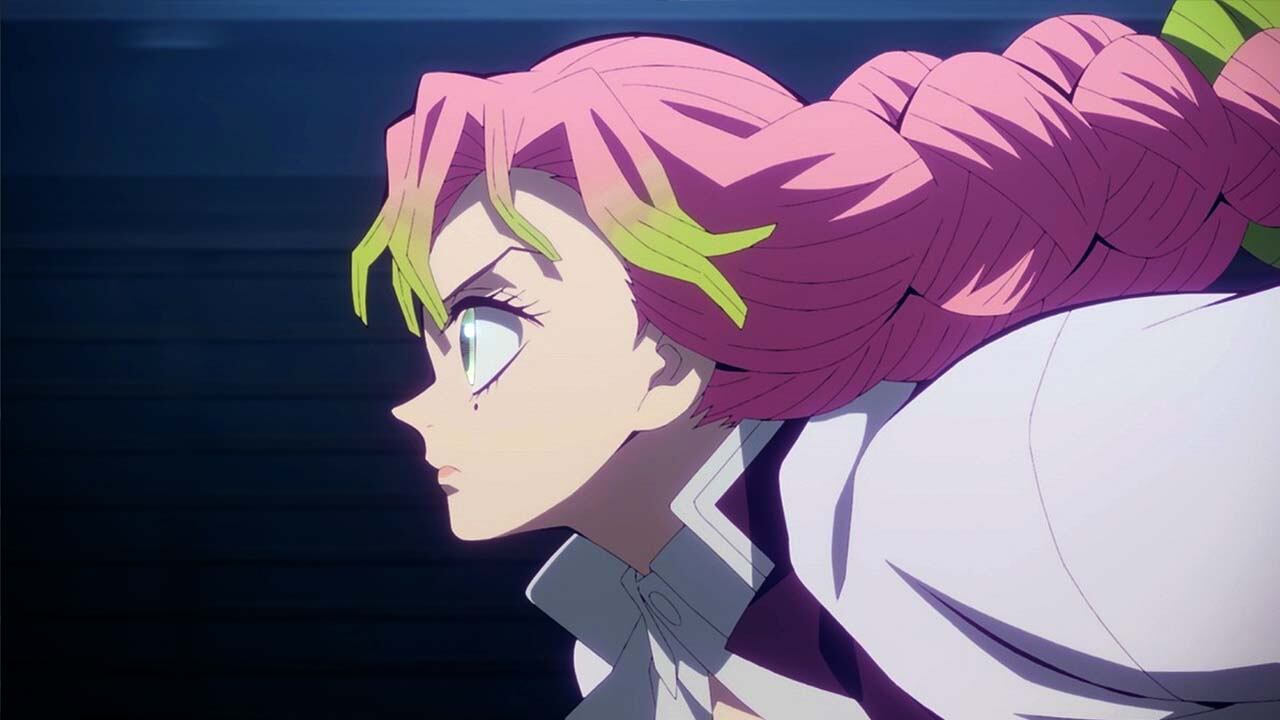 La cazadora de demonios del Pilar Amor, Mitsuri Kanroji.