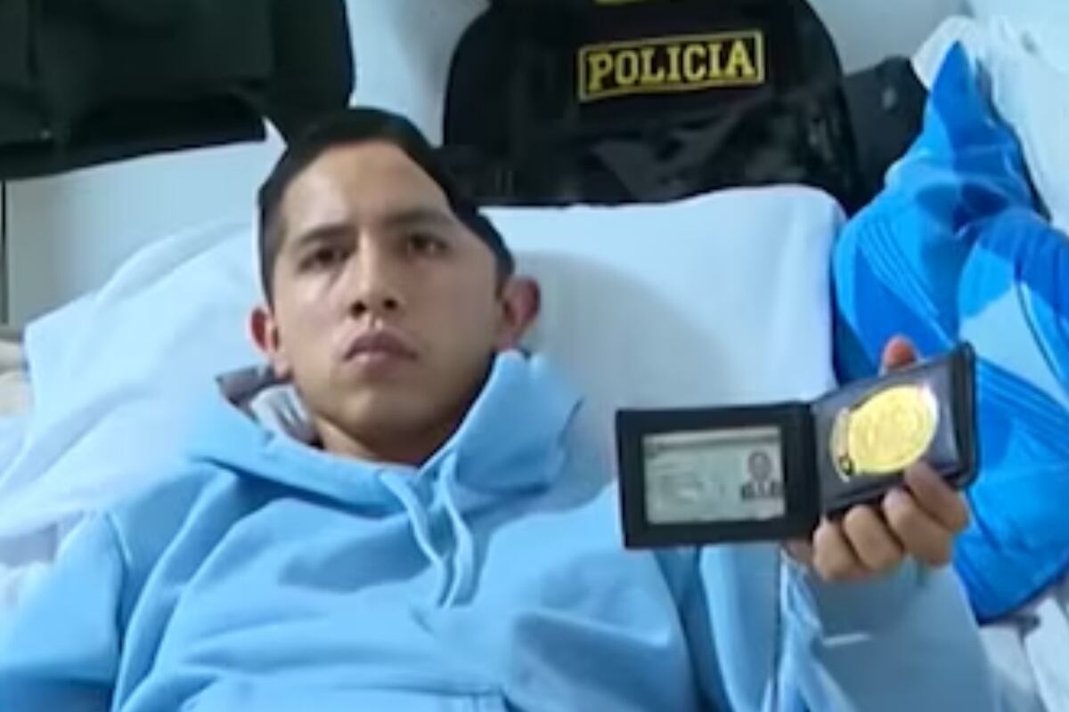 Suboficial queda con daño cerebral tras caer en comisaría por una orden prohibida por la normativa policial. (Foto: Captura/Cuarto Poder)